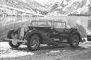 Photo op at Lake Lyndon with classic MG