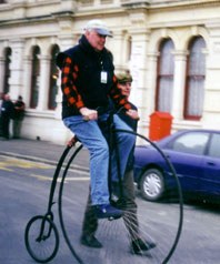 Geoff defining balance in Oamaru