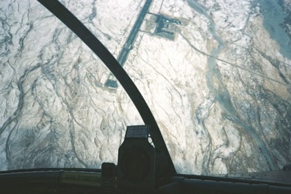 Beta descent was a highlight of the flight