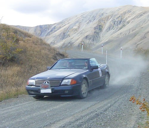 Mercedes (entrant #9) on Molesworth