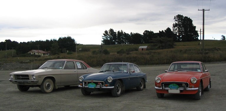 HQ Holden & MGs at McCraes
