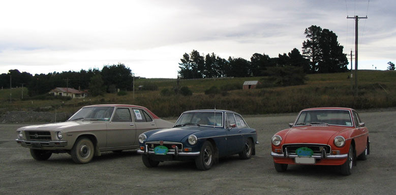 HQ Holden & MGs at McCraes