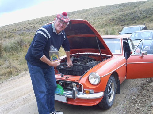 Topping up the MG