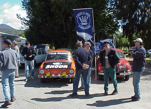 Fuel stop and a small challenge at Linkwater