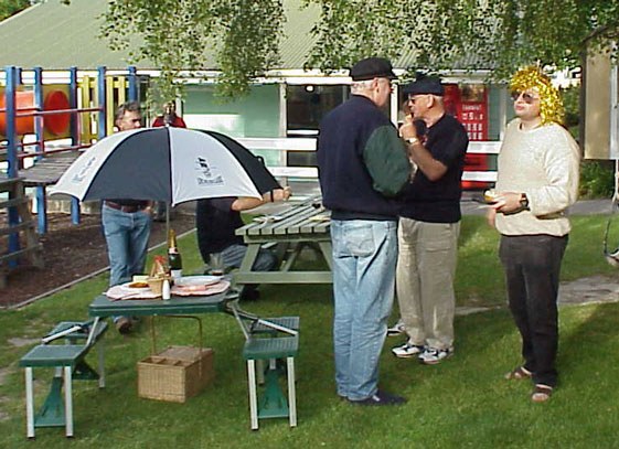 BBQ tea and poetry competition on Saturday night in Picton