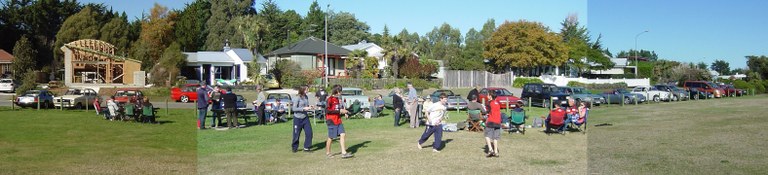 Panorama view of picnic spot, Nostalgia Run 2010
