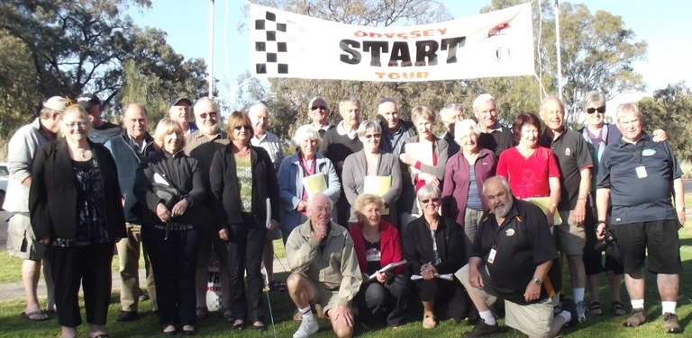 Entrants at start Odyssey 2012