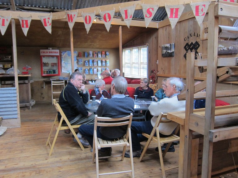 Coffee at The Woolshed Cafe, Takaka