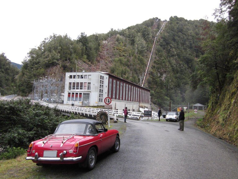 MG at dam