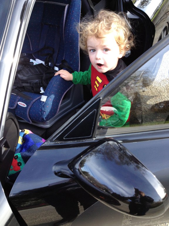 Quick Robin, to the Batmobile