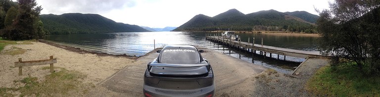 RX7 at Lake Rotoroa