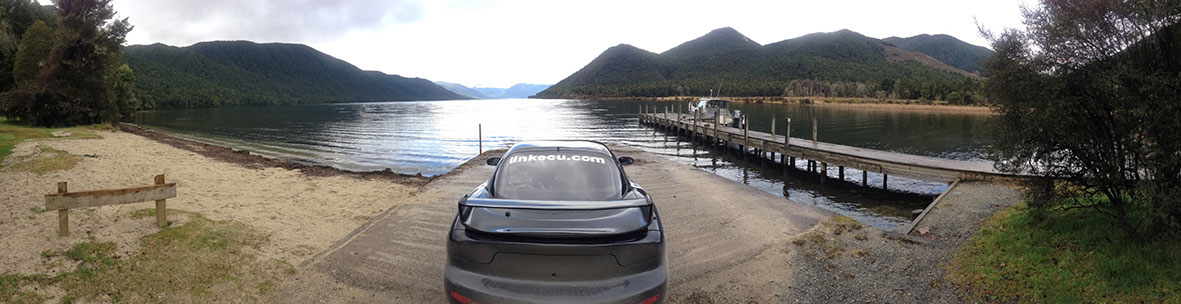 RX7 at Lake Rotoroa