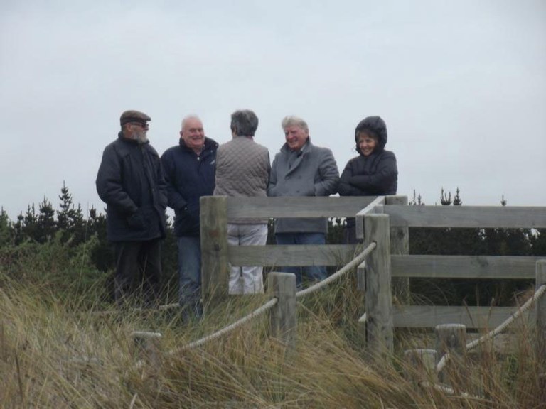 Cold wind at Pegasus Town Beach July 2015 Gold Card Cruise