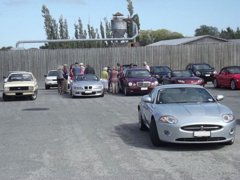 Pre Gold Card Cruisers run catch up at The Peg, Feb 2015