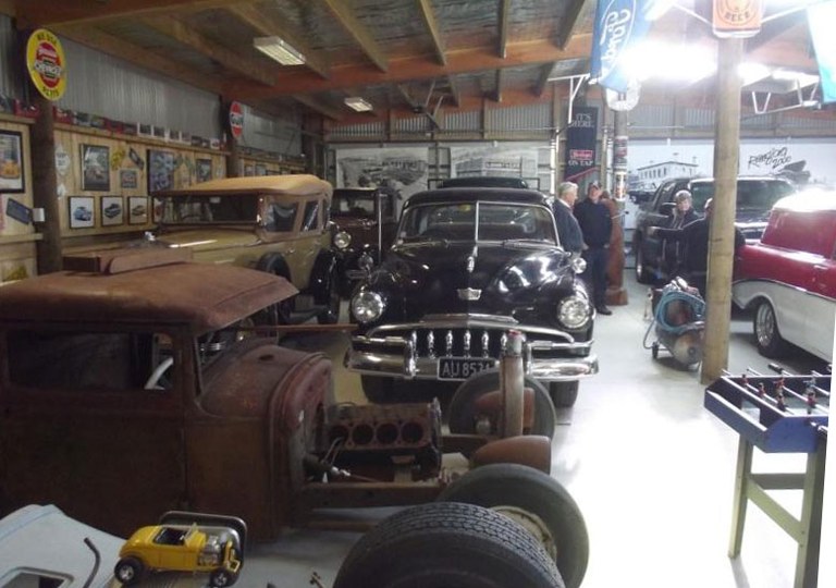 Treasures in John's shed July  2015 Sunday Run